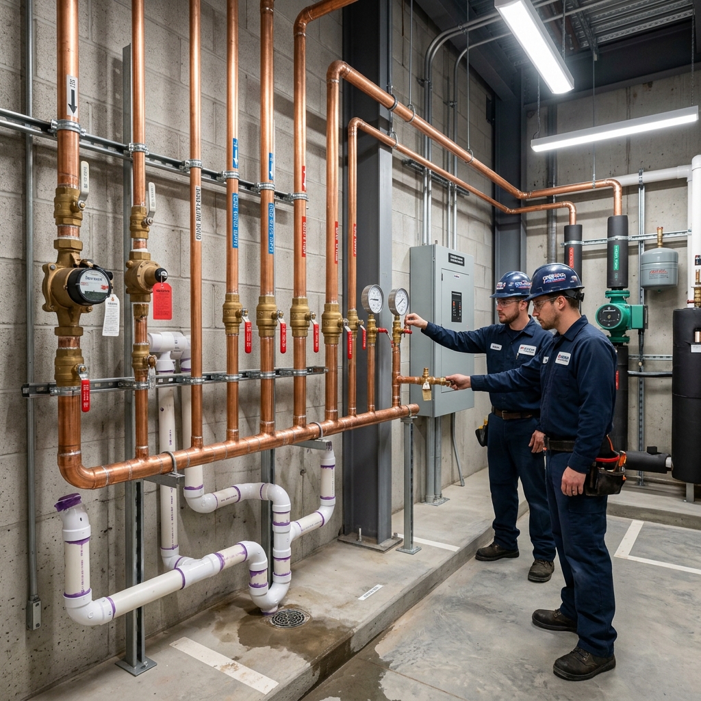 Commercial Building Re-pipe